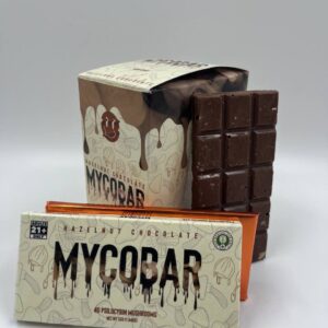 mycobar hazelnut chocolate bar