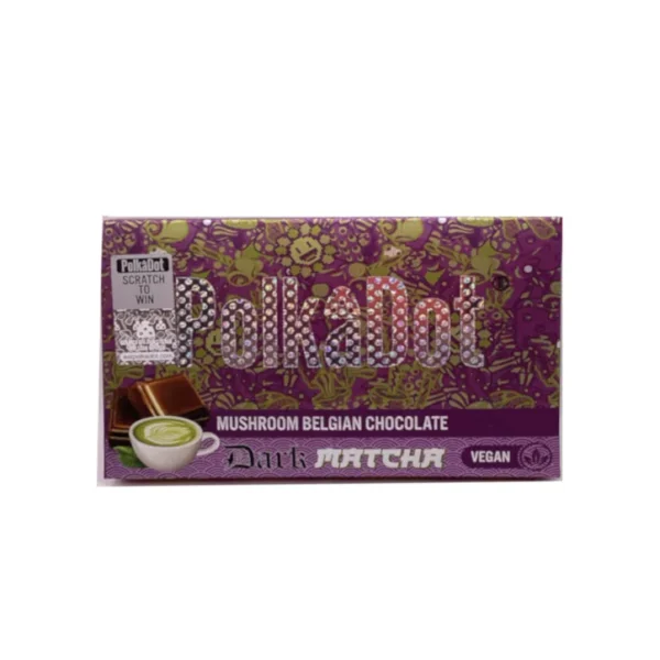 Polkadot Dark Matcha Chocolate - Intense Green Tea Bliss