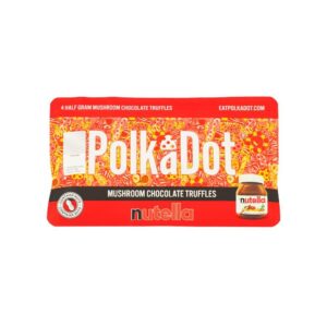 Polkadot Nutella Truffles - Creamy Hazelnut Chocolate Indulgence