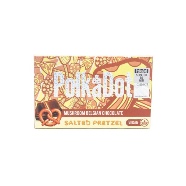 Polkadot Salted Pretzel Chocolate - Crunchy Salty Harmony