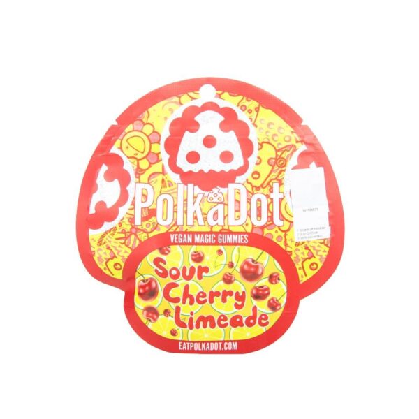 Polkadot Sour Cherry Limeade Gummies - Tangy Indulgence