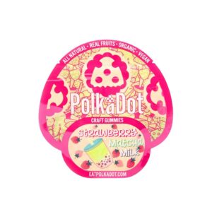 Polkadot Strawberry Matcha Milk Gummies - Serene Sweetness