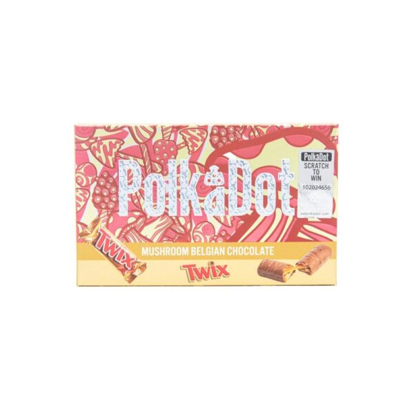 Polkadot Twix Chocolate - Delightful Crunchy Caramel Treat