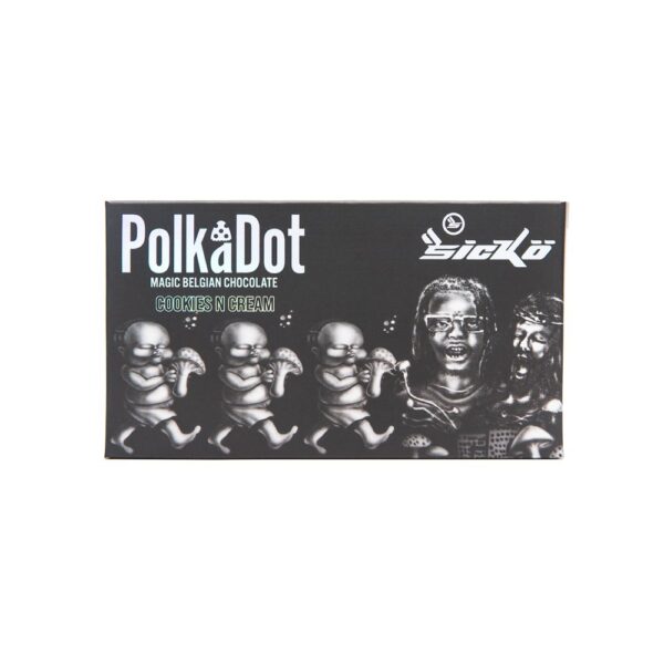 Polkadot x Sicko Cookies N’ Cream Chocolate - Heavenly Indulgence
